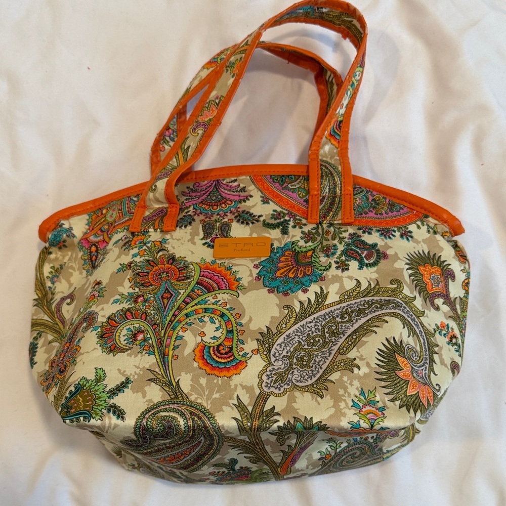 ETRO Vintage Paisley Tote Bag